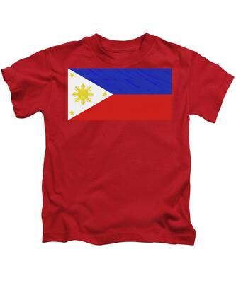 Details about   Philippines Flag Country Pride Crest Game Day Azkals Street Dogs Toddler T-Shirt